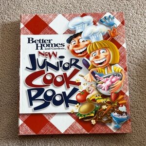 Better Homes And Gardens Junior Cook Book - Red, White & Blue Cover